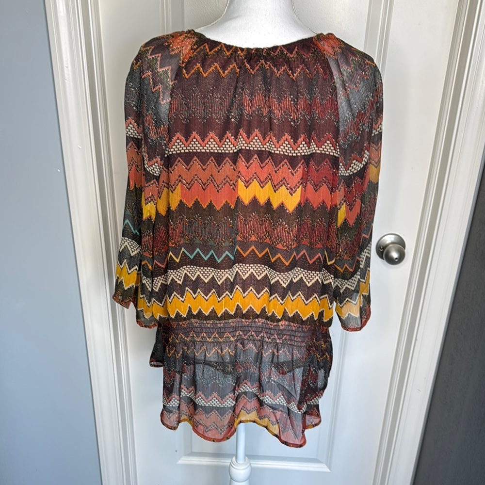 Rafaella women’s blouse size 2x - Picture 4 of 6